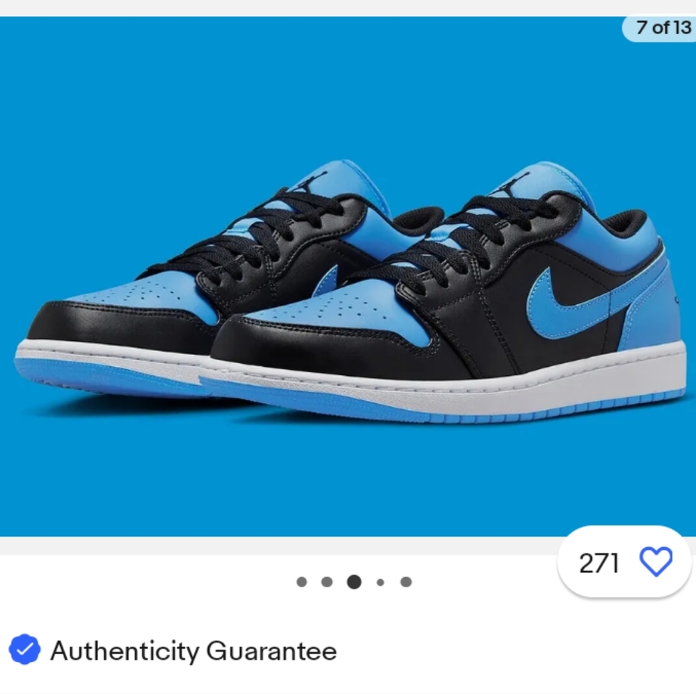 Boys Jordan 1 Low 4Y(Big Boys)